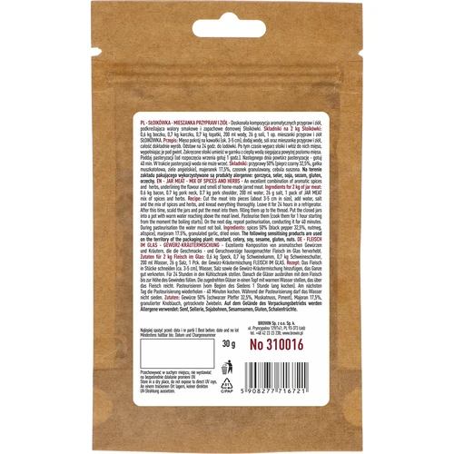 Zaváranina - zmes bylín a korenín, 30 g - 2