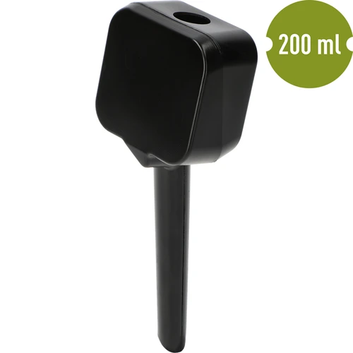 Zavlažovač pre rastliny – čierna tabuľka, 200 ml - 2