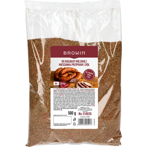 Zmes korenín a bylín na vidiecku klobásu, 500 g