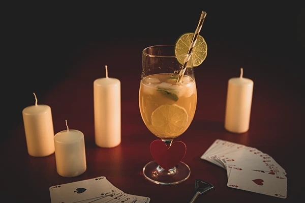 Exotická veštba - citrusový andrejkový drink