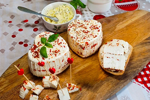 Syr korycińskeho typu na Valentína