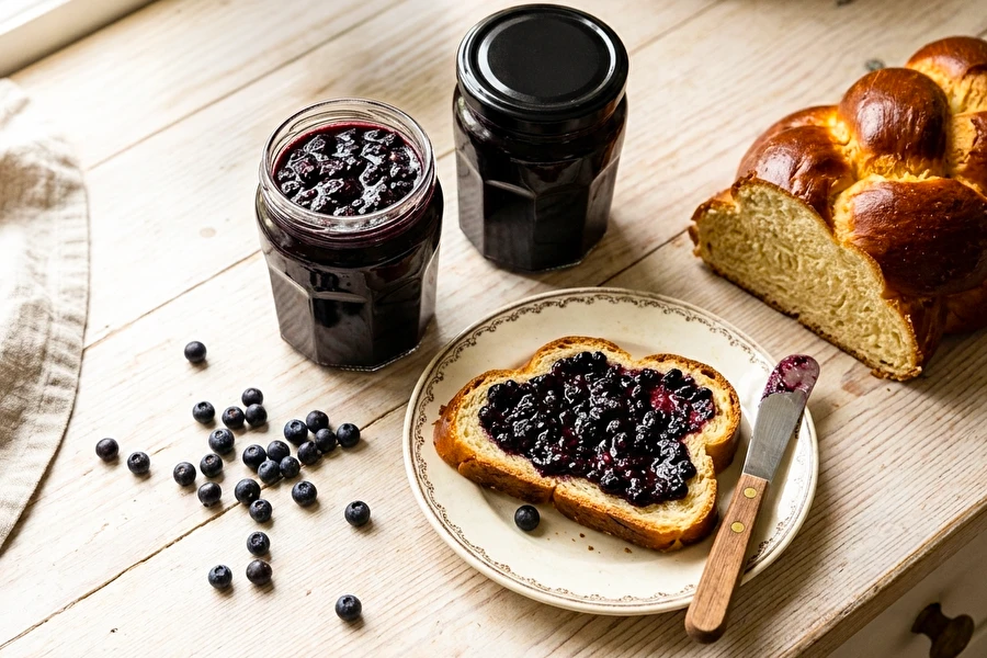 Browin Przepiśnik - Domáci čučoriedkový džem s pektínom – menej cukru, viac ovocia!